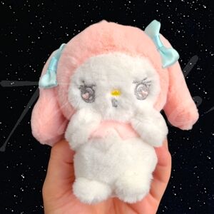 My Melody Plush Keychain